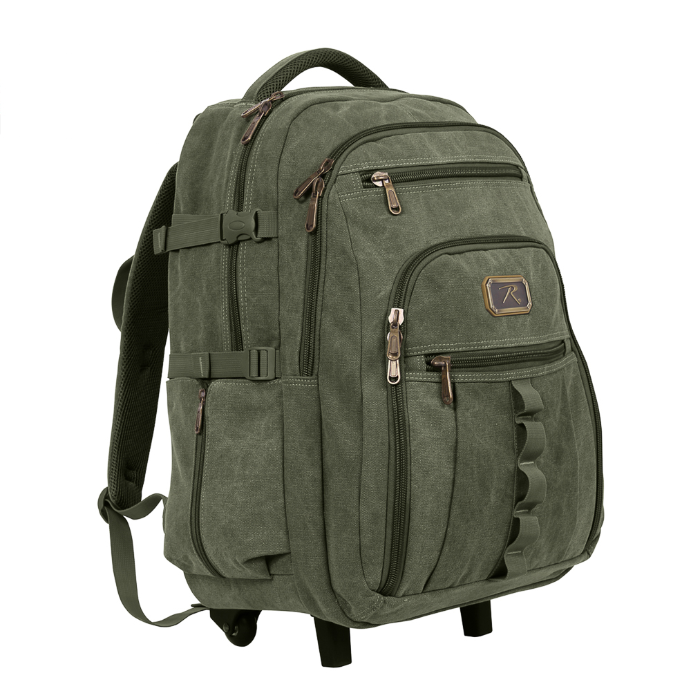 Rothco Rolling Canvas Backpack